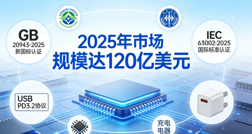 USB 电源行业迎来 "标准与技术双突破" 2025 年市场规模将达 120 亿美元